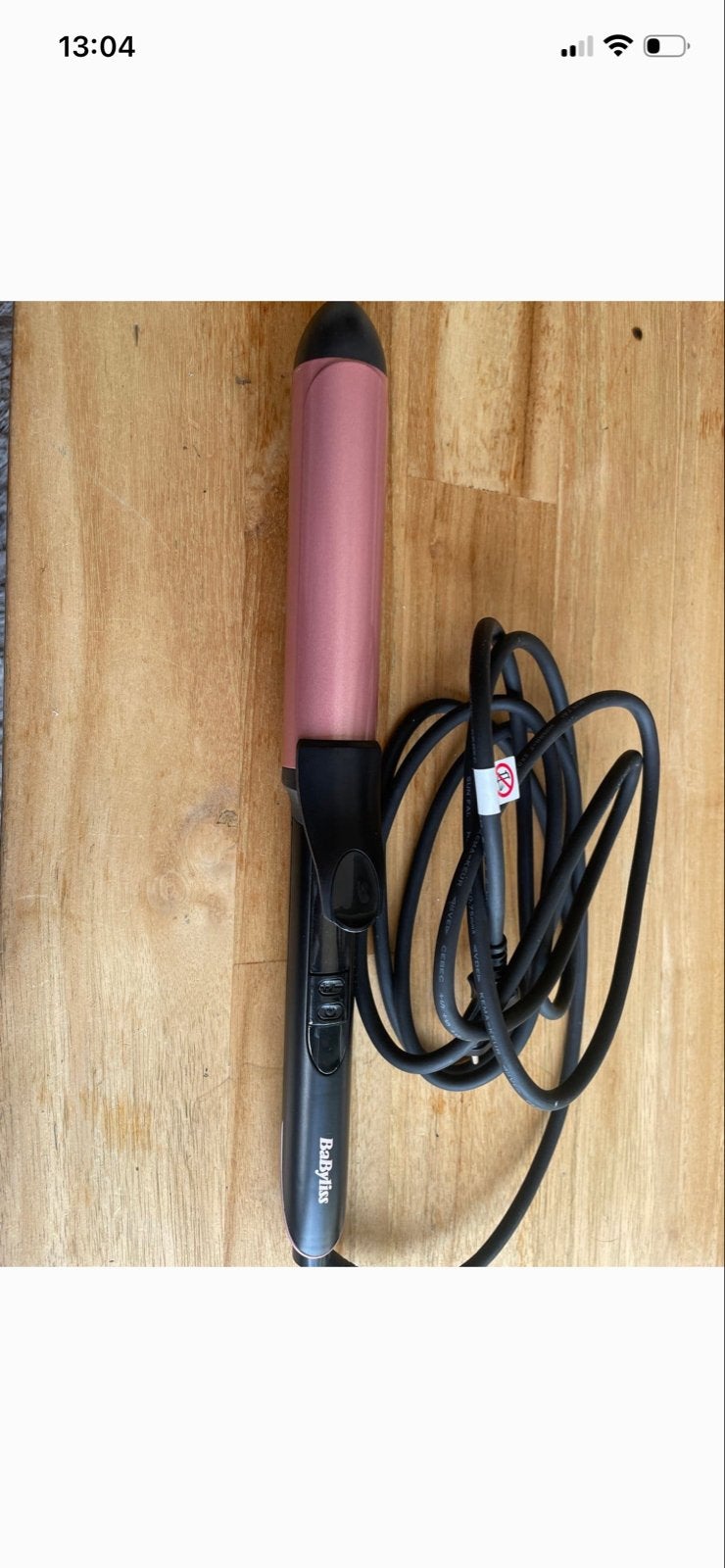 BaByliss Krultang - Nieuw, Ophalen of Verzenden, Zo goed als nieuw, Krultang of Stijltang