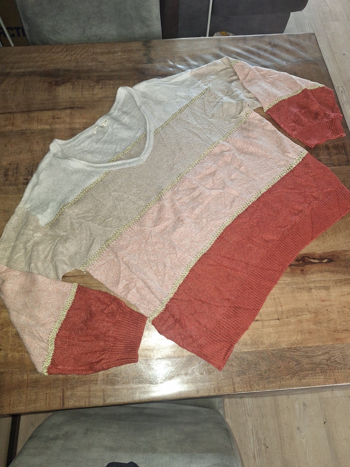 Oversized trui maat xl, Ophalen of Verzenden, Gedragen, Maat 46/48 (XL) of groter, Meerkleurig
