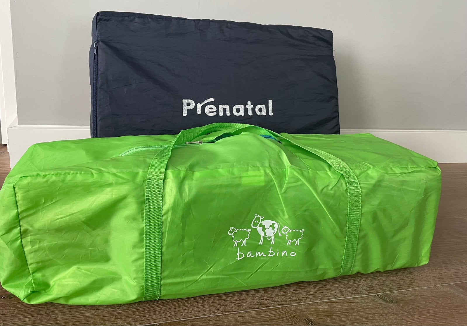 Campingbedje reisbed Bambino met extra matras, Ophalen, Gebruikt, Reisbedje