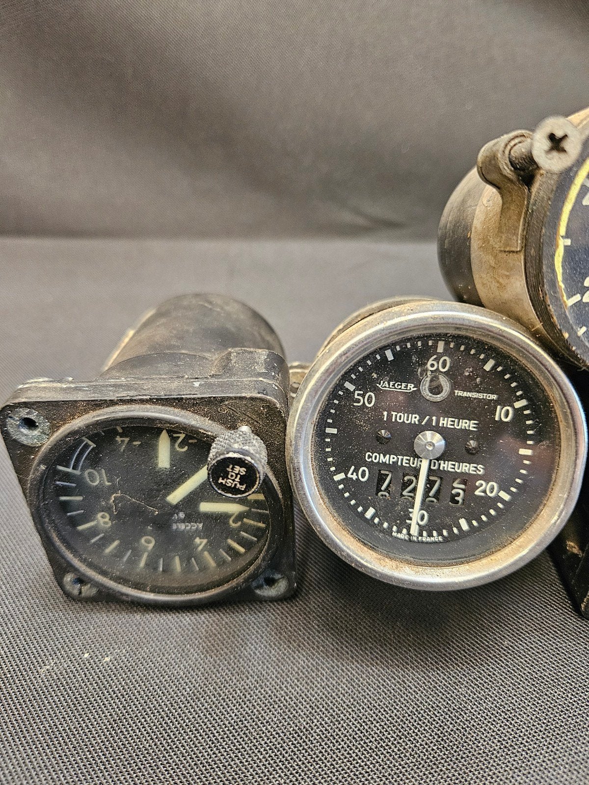 Vintage Vliegtuigmeters - Diverse Instrumenten, Ophalen of Verzenden