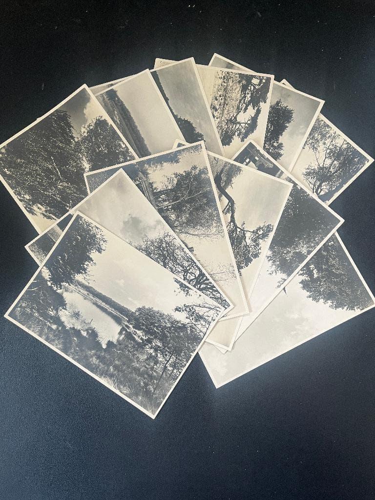 Serie landschappen 12 kaarten met voorgedrukte zegel, Verzenden, Briefkaart