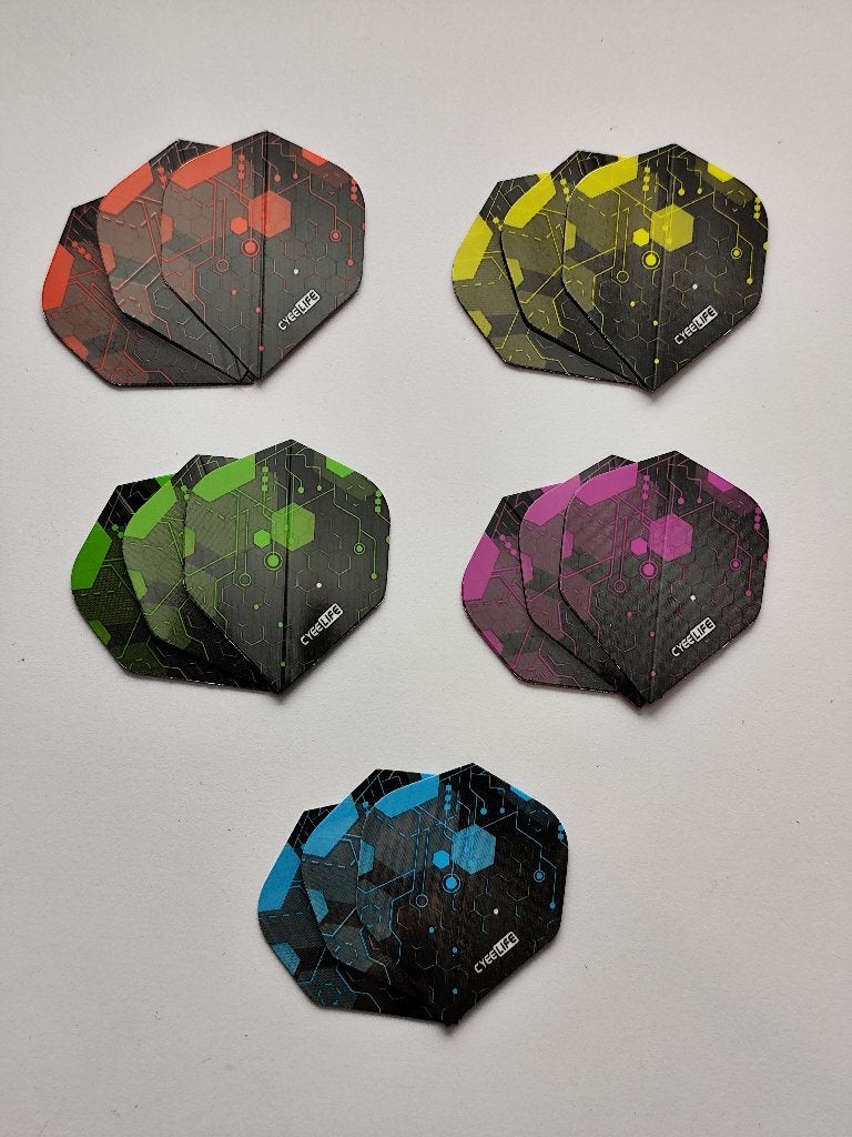 5 setjes nieuwe dart flights [F021], -, -, Nieuw, Ophalen of Verzenden