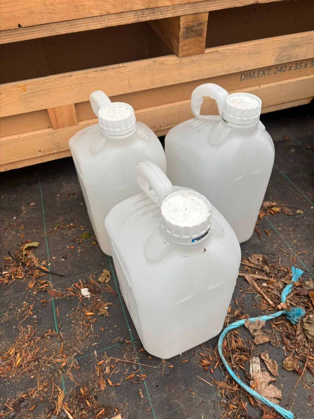 Kunststof jerrycans 10L, Ophalen of Verzenden, NVT, NVT, NVT