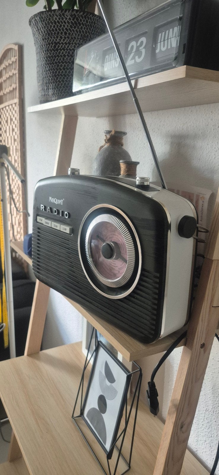 Marquant MPR-104 Vintage Radio - Zo goed als nieuw, Audio, Tv en Foto, Radio's, Zo goed als nieuw, Radio, Ophalen of Verzenden