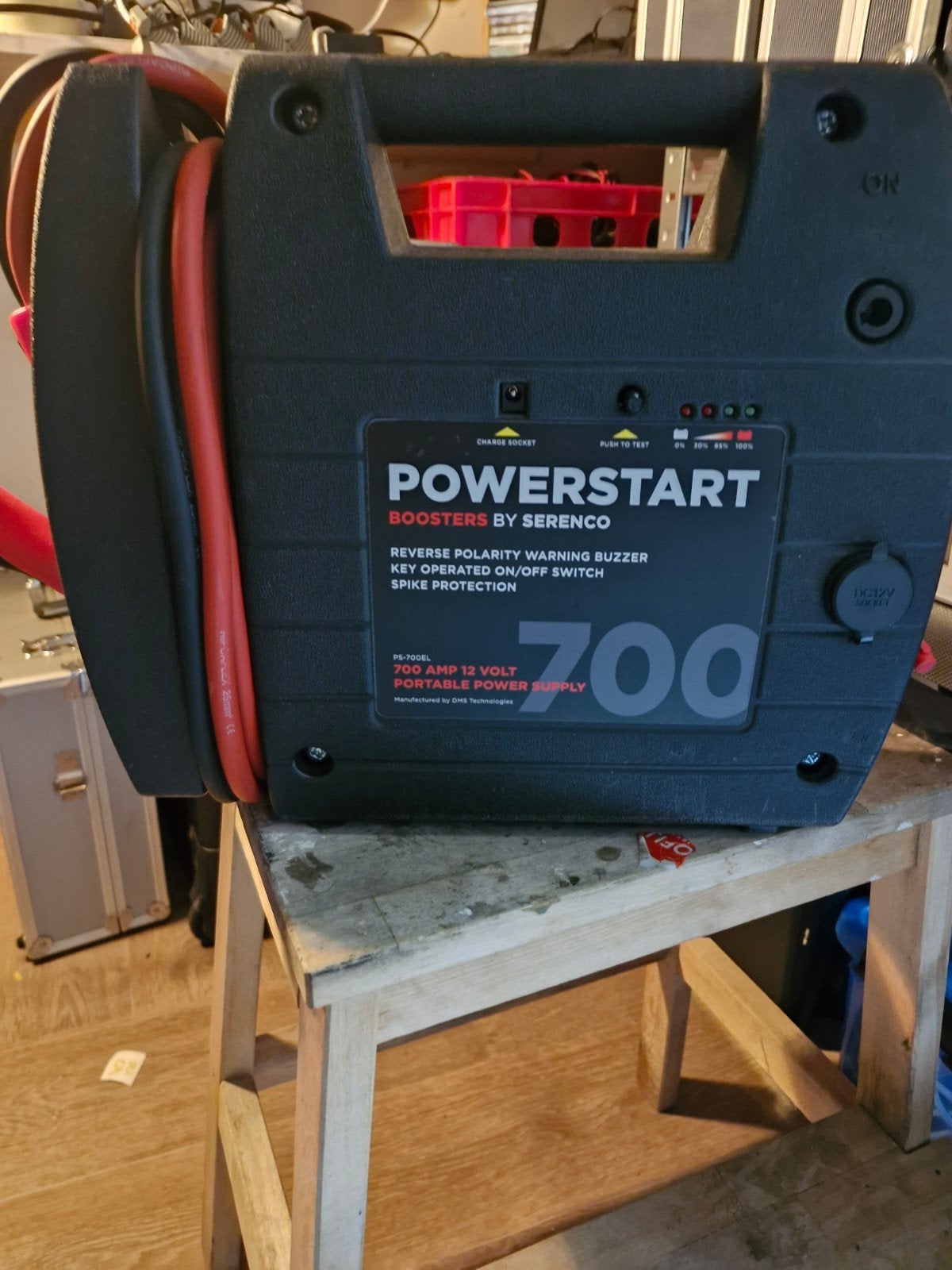 powerstart z.g.a.n, Ophalen