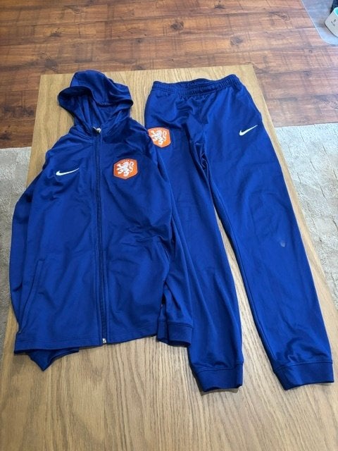 Nike Nederlands Elftal trainingspak kids, Maat XL, Ophalen of Verzenden, Gebruikt, Trainingspak