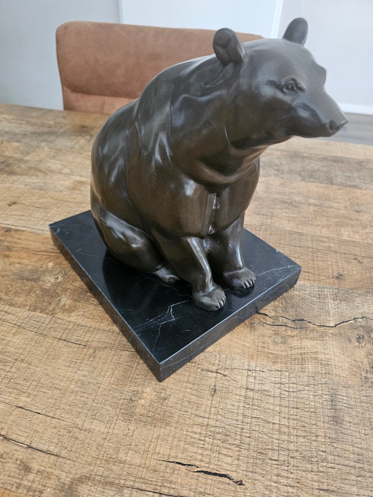 Bronzen beeld Beer van François Pompon, Ophalen, Brons, Beeld, 20 - 50 cm