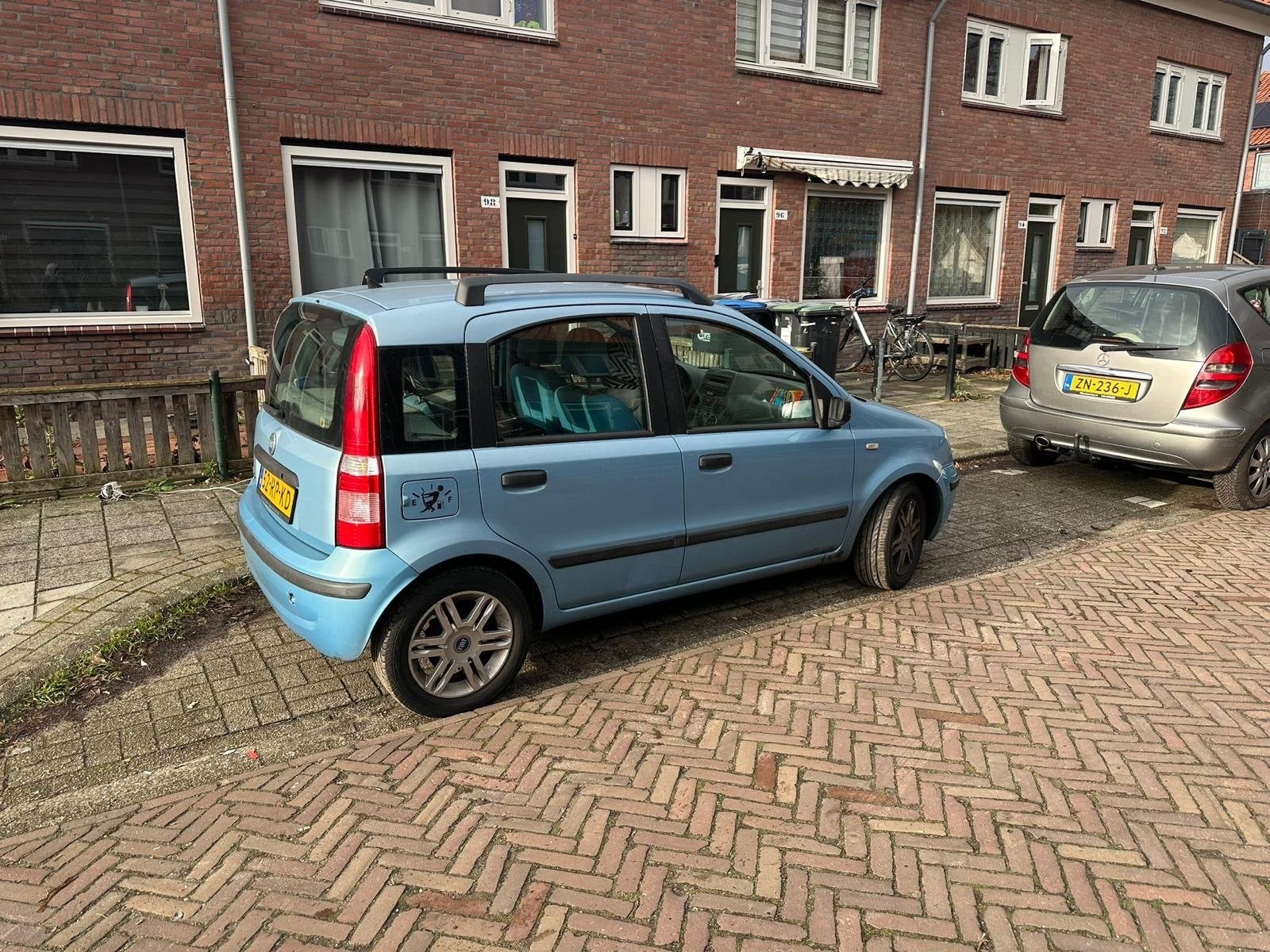 Fiat Panda 1.2 2005 Blauw, Auto's, Voorwielaandrijving, Origineel Nederlands, Handgeschakeld, Particulier