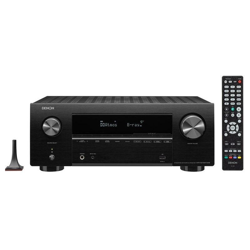 Denon AVR-X2700H DAB - Receiver - Zwart - Nieuw, Audio, Tv en Foto, Versterkers en Receivers, Niet ingevuld, Niet ingevuld, Niet ingevuld
