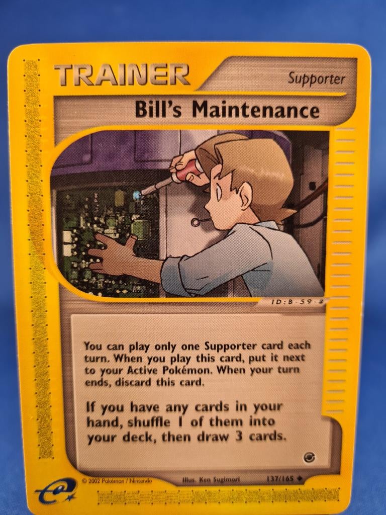 Bill's Maintenance 137/165 - Expedition Base Set, Verzenden, Gebruikt