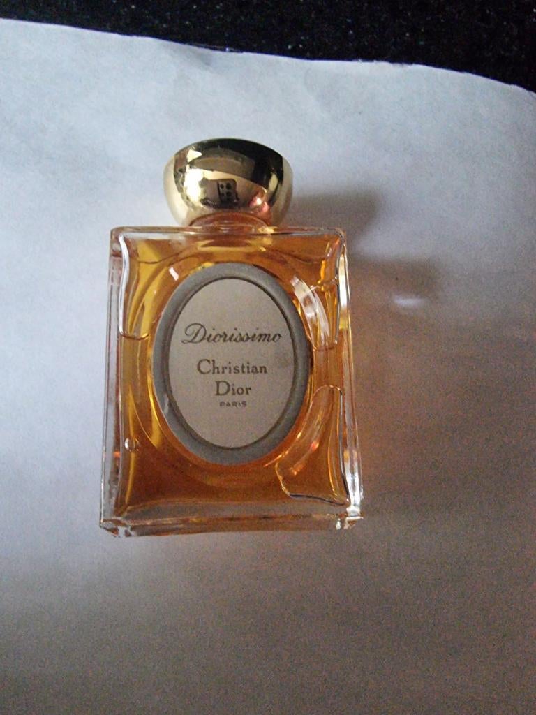 DIORISSIMO CHRISTIAN DIOR 7.5 ML ZEER ZELDZAAM, Ophalen of Verzenden, Zo goed als nieuw, Miniatuur