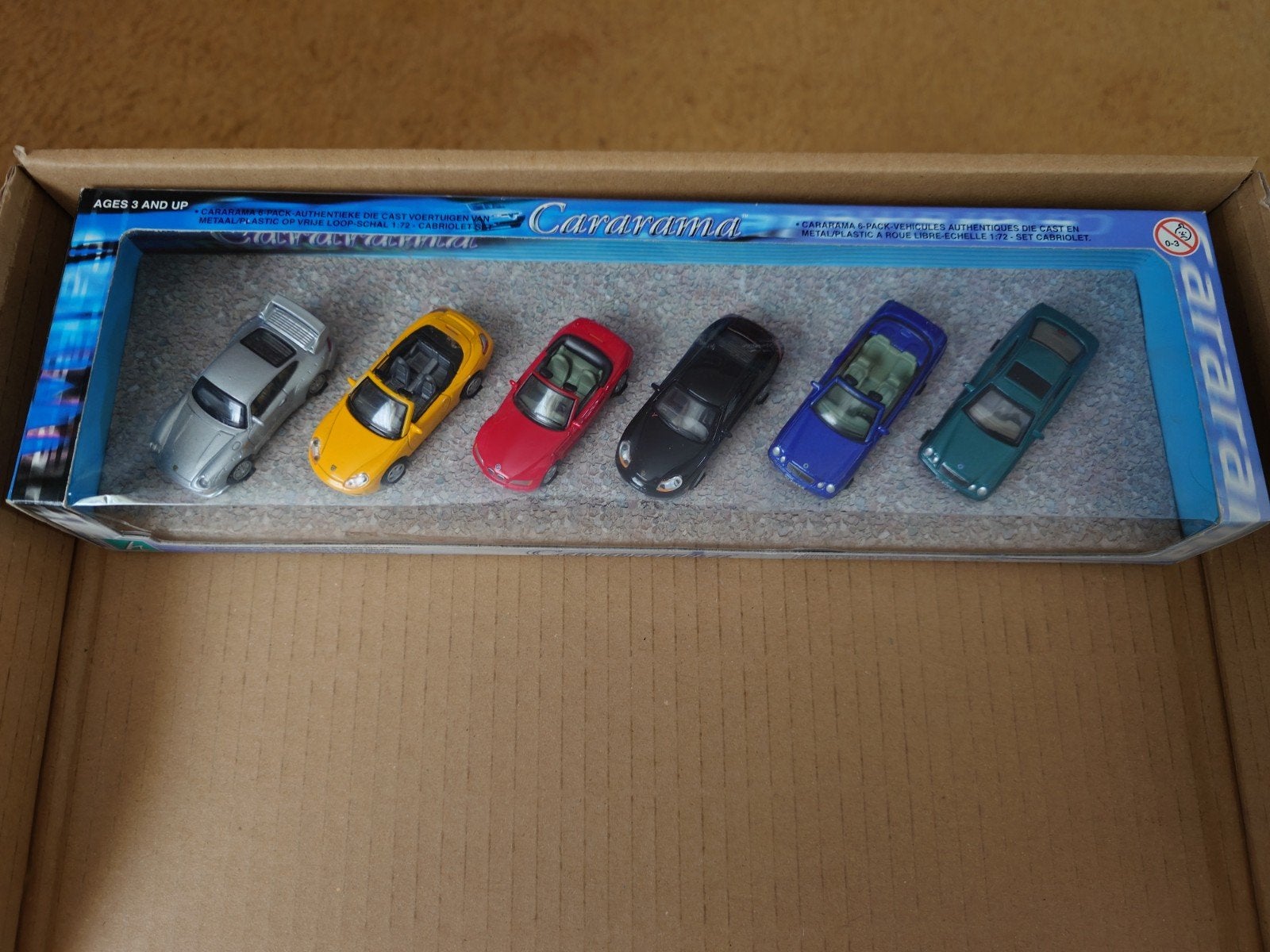 Cararama Smart Car Set - 6 stuks, Auto, Groter dan 1:32, Nieuw, Ophalen