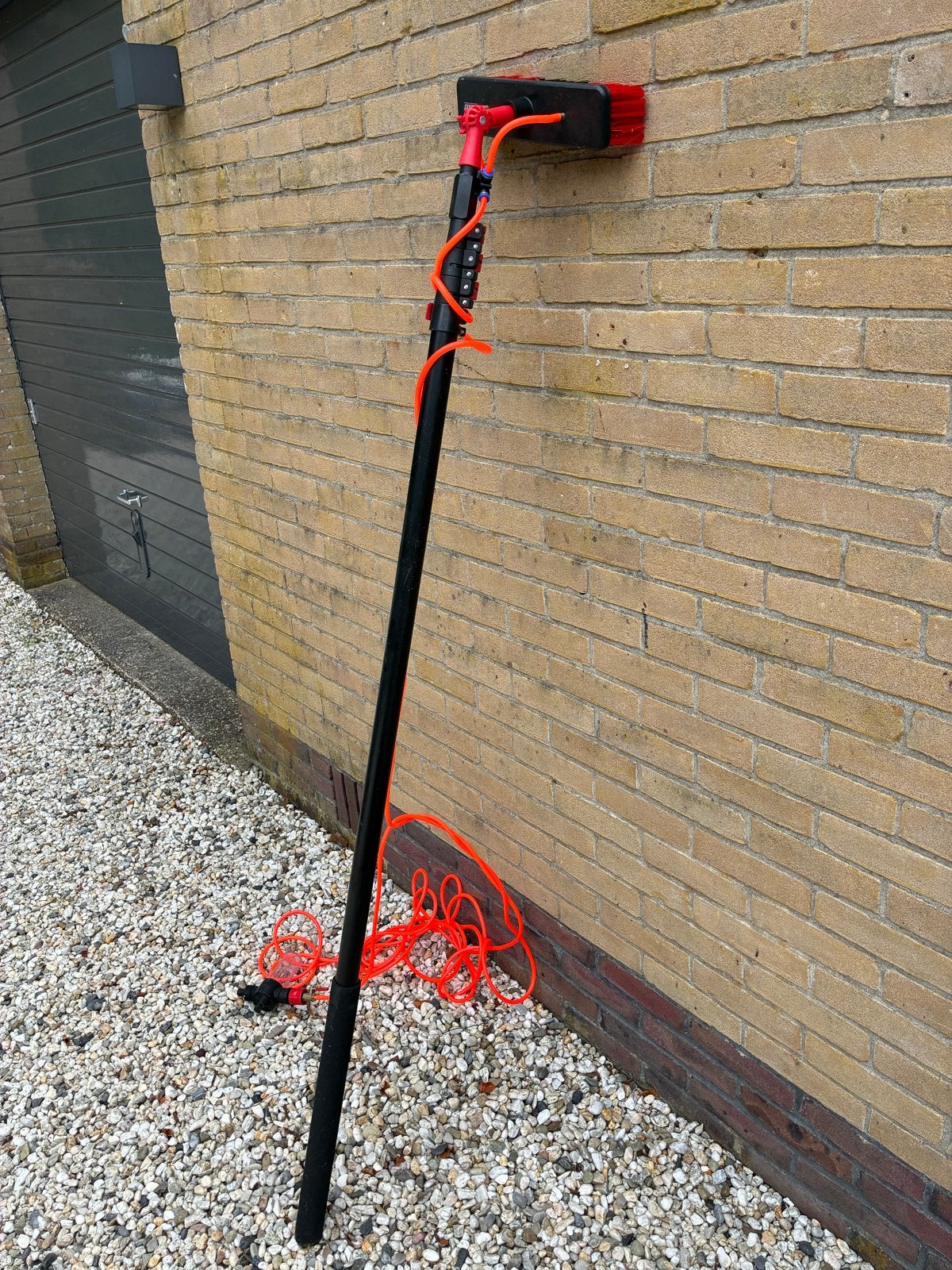 Telescopische Wasborstel met Waterdoorvoer, Ophalen, Gebruikt