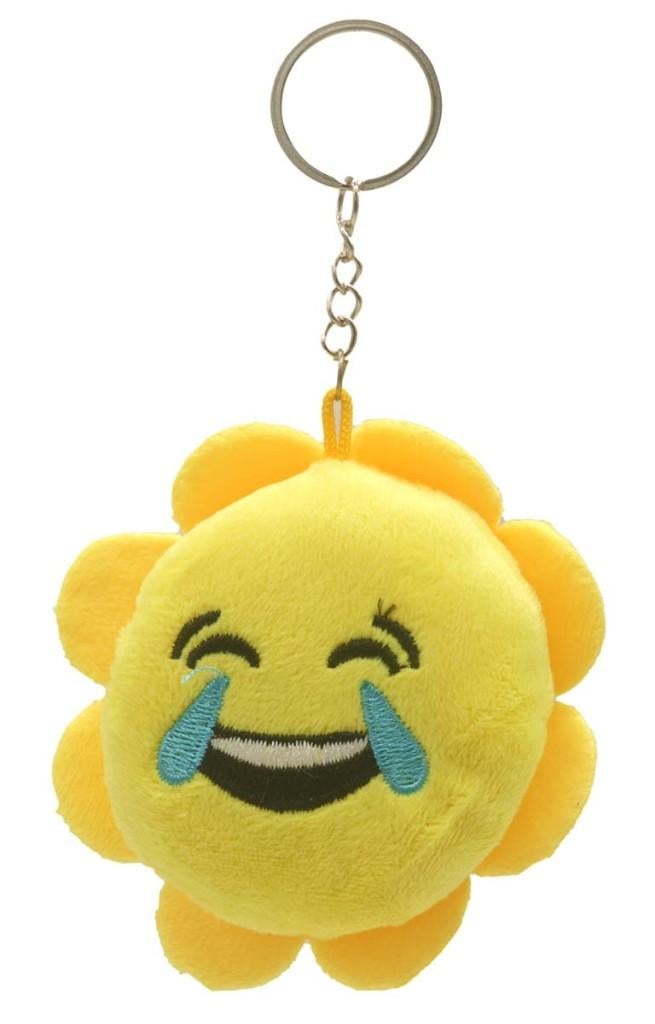 PARTIJ SLEUTELHANGER PLUSH EMOTICON, ., Nieuw, Ophalen of Verzenden, .