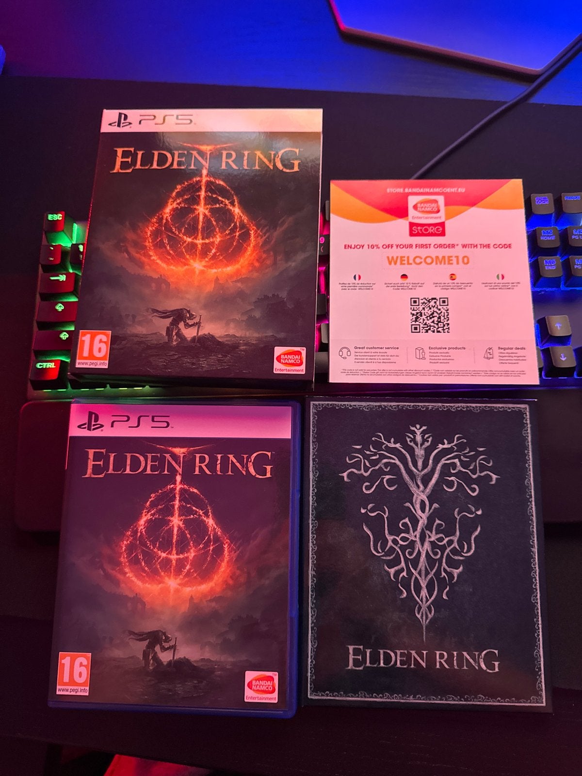 Elden Ring Launch Edition - PS5, Online, Verzenden, 1 speler, Zo goed als nieuw