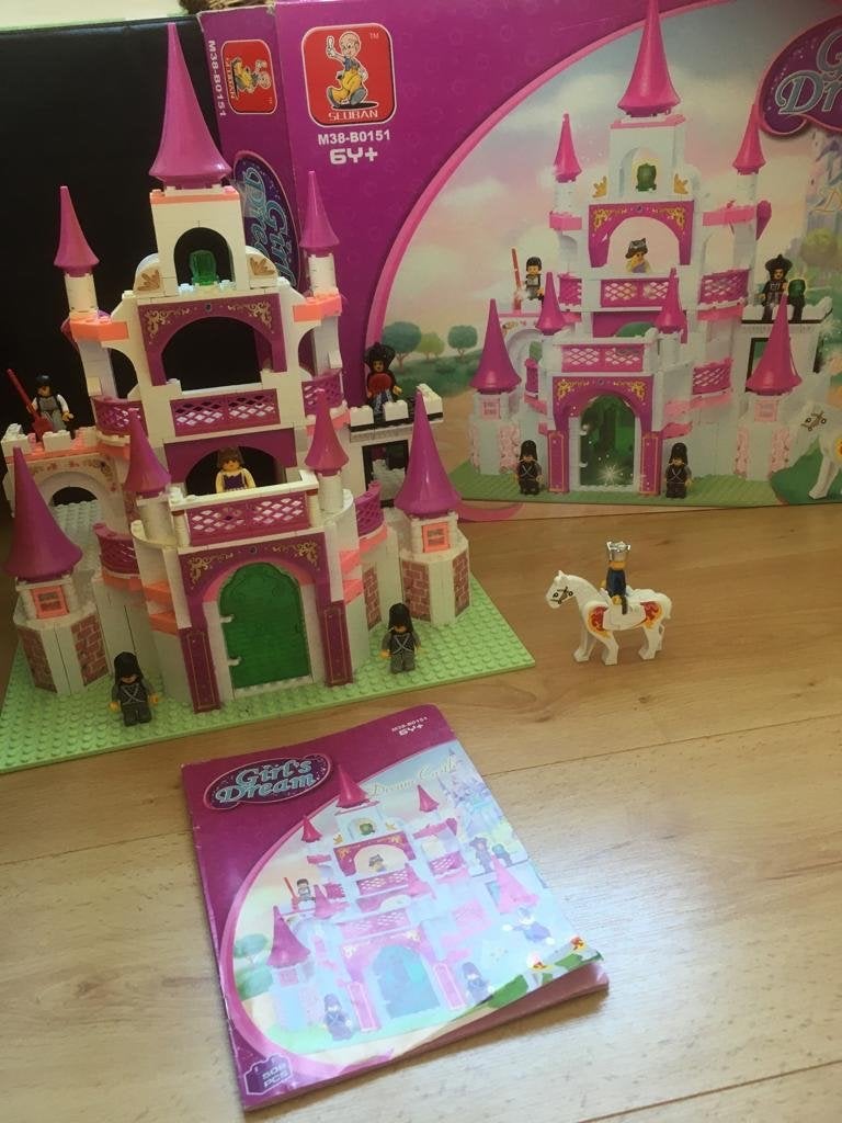 Kasteel bouwset met figuren - Girls Dream, Ophalen of Verzenden, Gebruikt, Overige merken