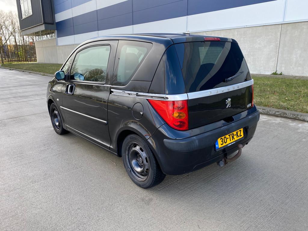 Peugeot 1007 1.4 Sesam Gentry AIRCO/NAP/ELEK.RMN, Auto's, Voorwielaandrijving, Electronic Stability Program (ESP), Stof, Zwart
