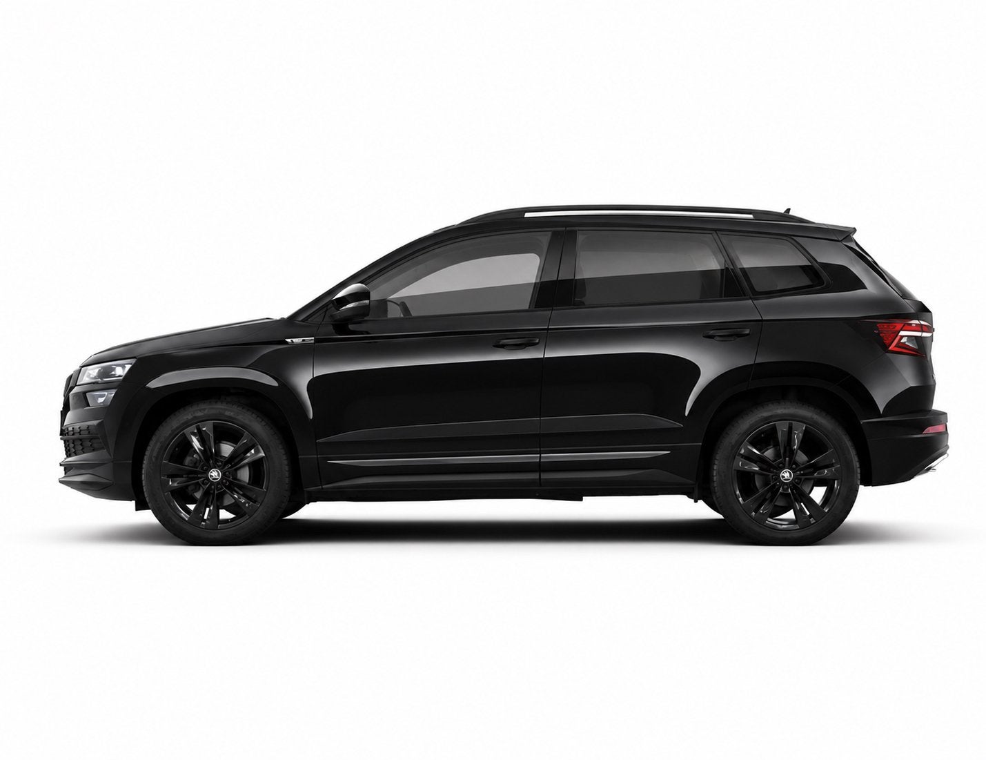 Skoda Karoq Sportline 1.5 TSI ACT Greentech 150pk 2021 Trekh, Auto's, Skoda, Voorwielaandrijving, 4 cilinders, Zwart, Karoq