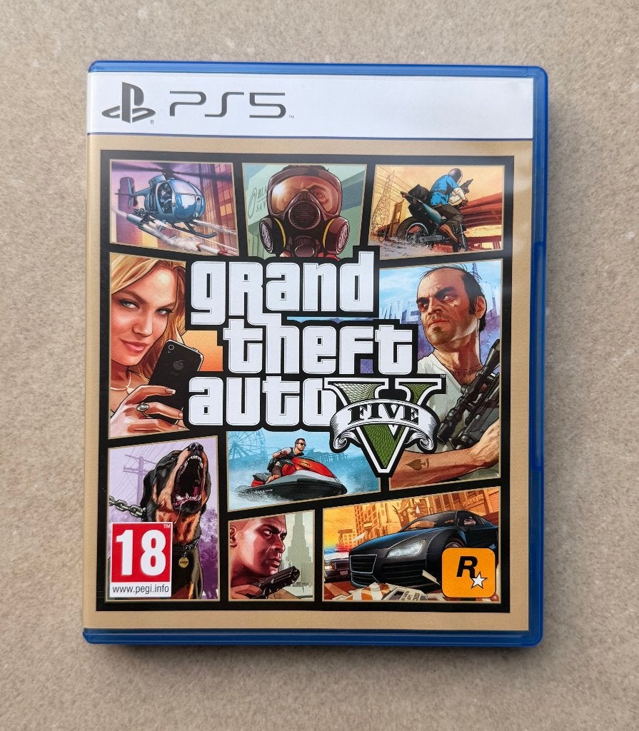 Grand Theft Auto V GTA 5 GTA5 PS5 PlayStation 5, Ophalen of Verzenden, Zo goed als nieuw