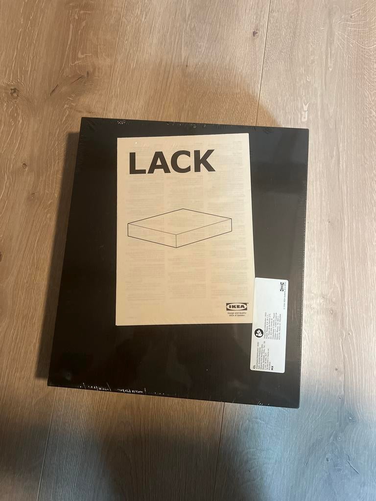 Nieuwe IKEA LACK wandplank - Zwart, Ophalen of Verzenden, Nieuw