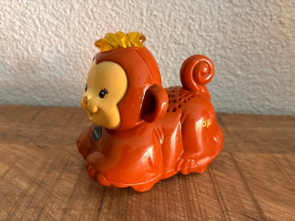 Vtech Zoef Zoef Dieren Anne Aap in goede staat., Ophalen of Verzenden, Gebruikt, 2 tot 4 jaar