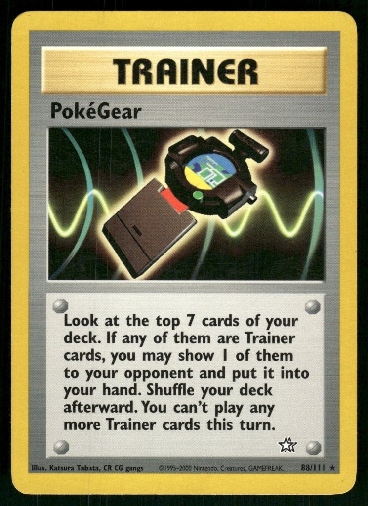 PokéGear 88/111 - Neo Genesis (EX), Verzenden, Gebruikt
