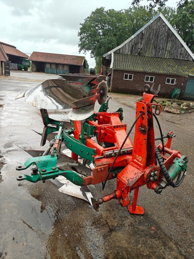 Kverneland 3 schaar ploeg + Evers vorenpakker, Ophalen, Akkerbouw, Grondbewerking