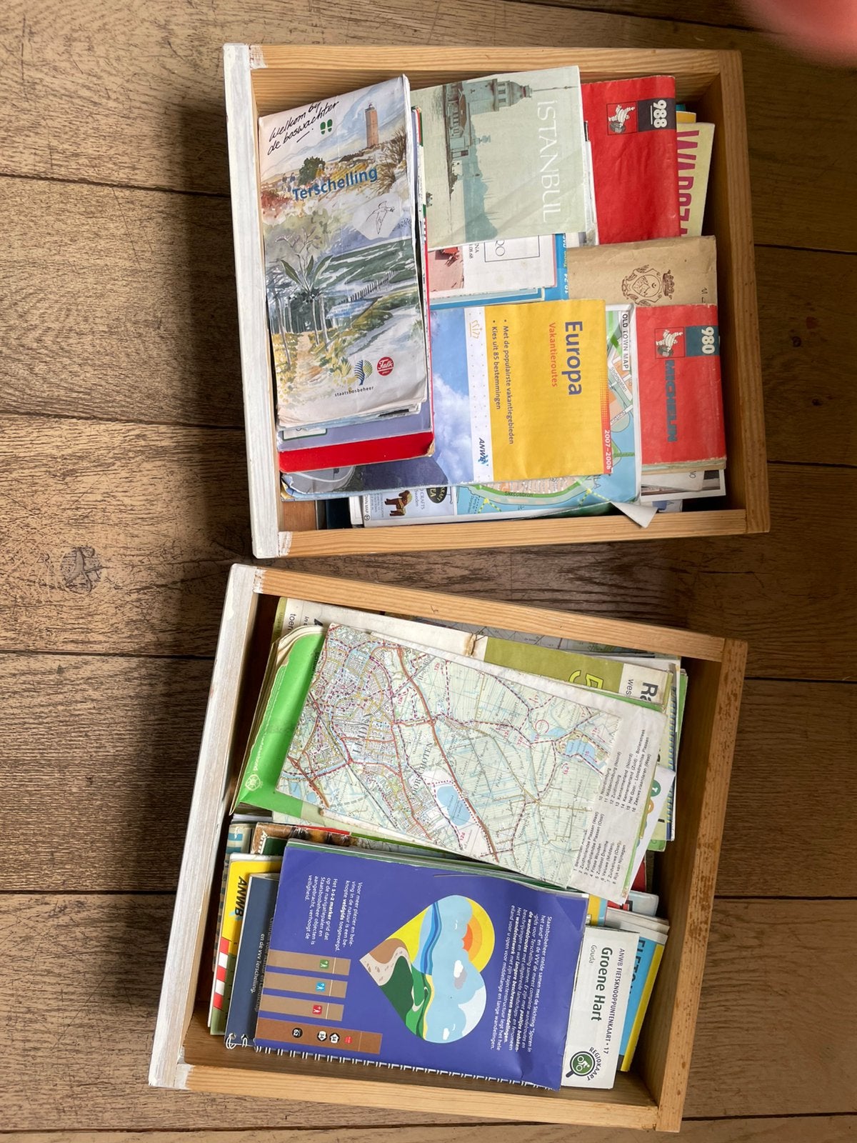 Verzameling kaarten, Boeken, Europa Overig, Landkaart, 1800 tot 2000, Ophalen