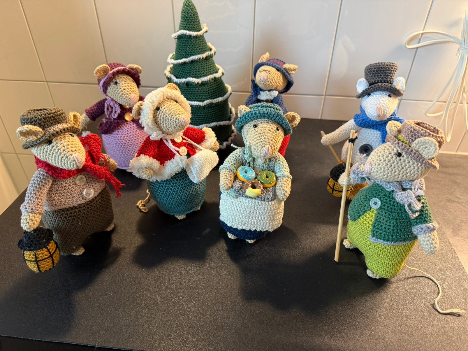 Handgemaakte Dickens muizen, Diversen, Ophalen of Verzenden, Nieuw