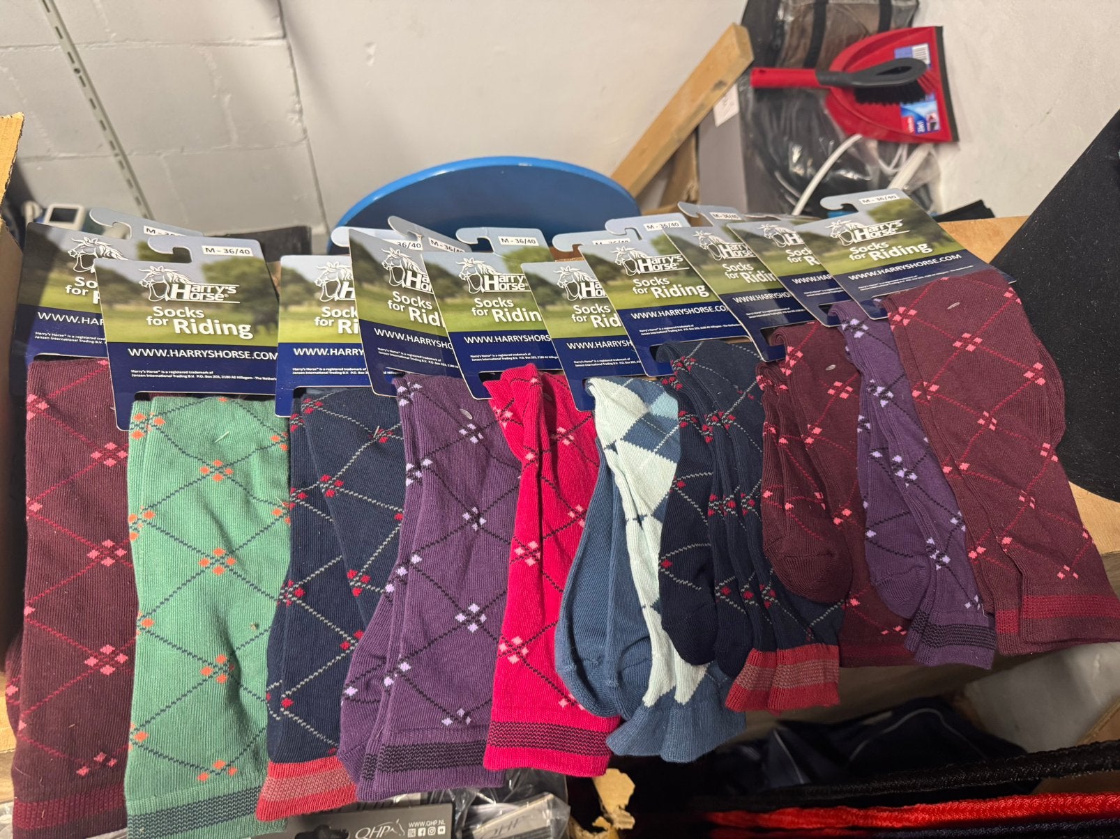 Partijen paardrijsokken harrys horse en qhp, Dieren en Toebehoren, Ophalen of Verzenden, Nieuw, Dressuur, Schoeisel