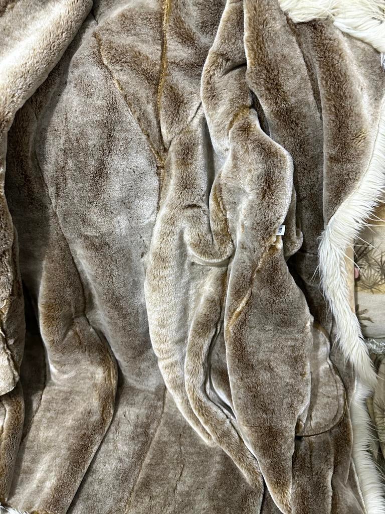 Blacky Dress Berlin Lammy Coat - Maat 44, Kleding | Dames, Verzenden, Zo goed als nieuw, Maat 42/44 (L), Beige