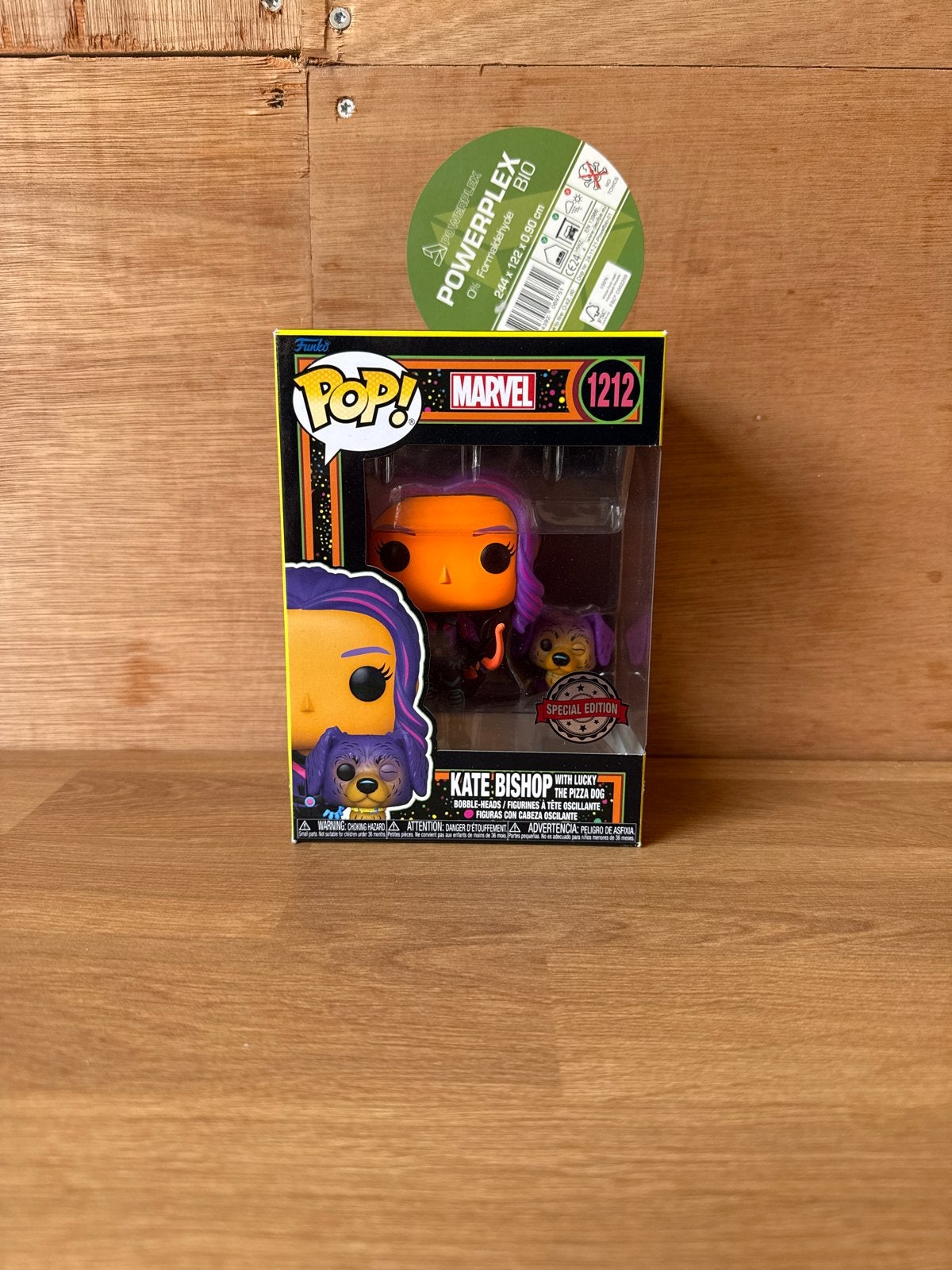 Funko Pop! Marvel Kate Bishop met Lucky the Pizza Dog, Ophalen of Verzenden, Nieuw