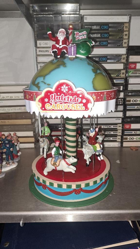 Lemax Yuletide carousel (Z261-168), Diversen, Ophalen of Verzenden, Zo goed als nieuw