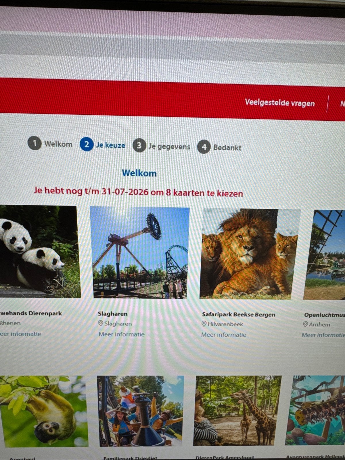 Postcodeloterij uitje kaarten, Drie personen of meer, Ticket of Toegangskaart
