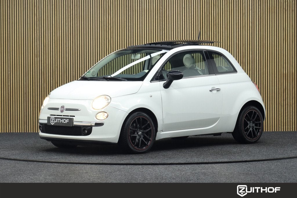 Fiat 500 0.9 TwinAir Turbo Cult | Elek. Glazen Panoramadak |, Auto's, Gebruikt, Met garantie (alle), Bedrijf, 26 km/l