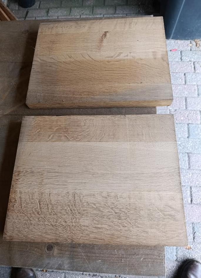 Eiken Balken en Platen, Ophalen, Eiken, Nieuw, 50 mm of meer