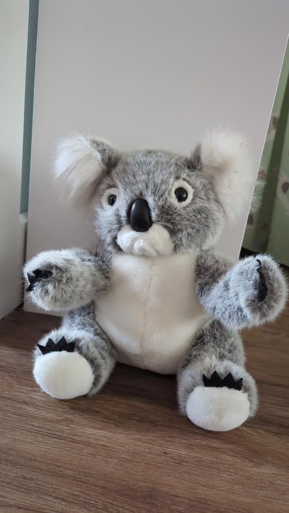 Schattige Koala Knuffel - Zo goed als nieuw, Kinderen en Baby's, Speelgoed | Knuffels en Pluche, Overige typen, Grijs, Ophalen of Verzenden