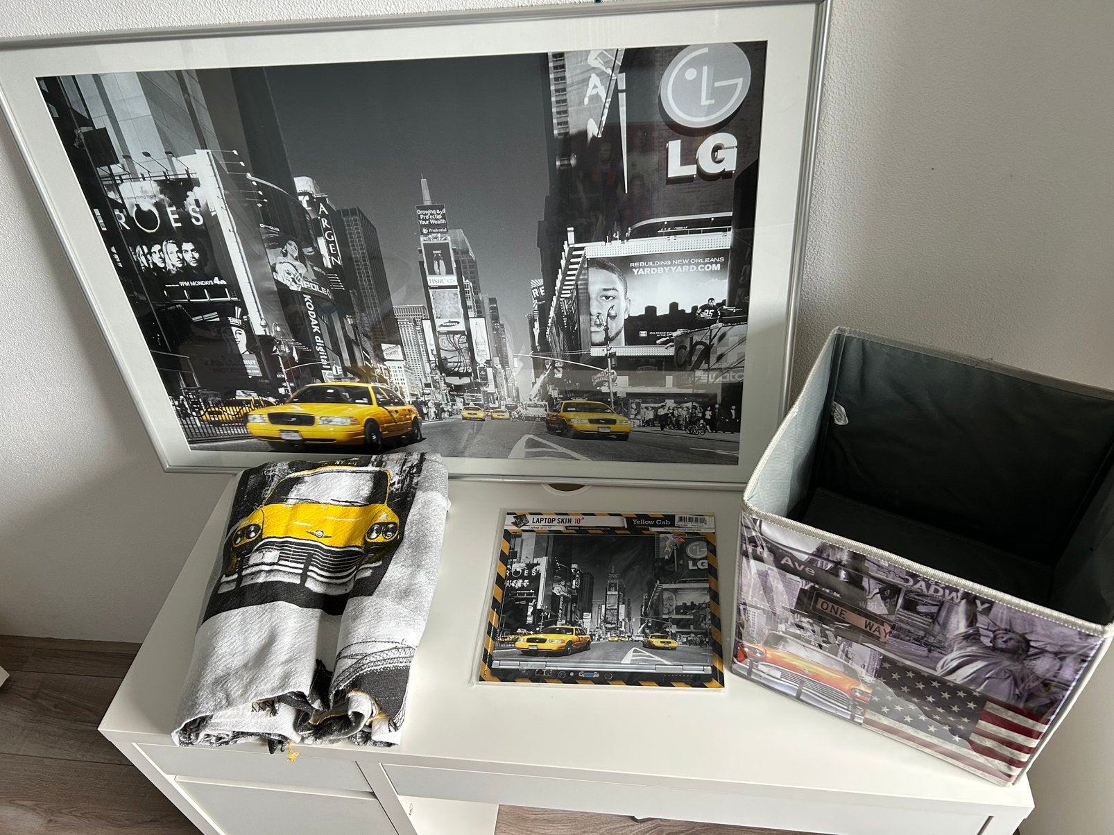Yellow cab New York accessoires, Ophalen, Zo goed als nieuw