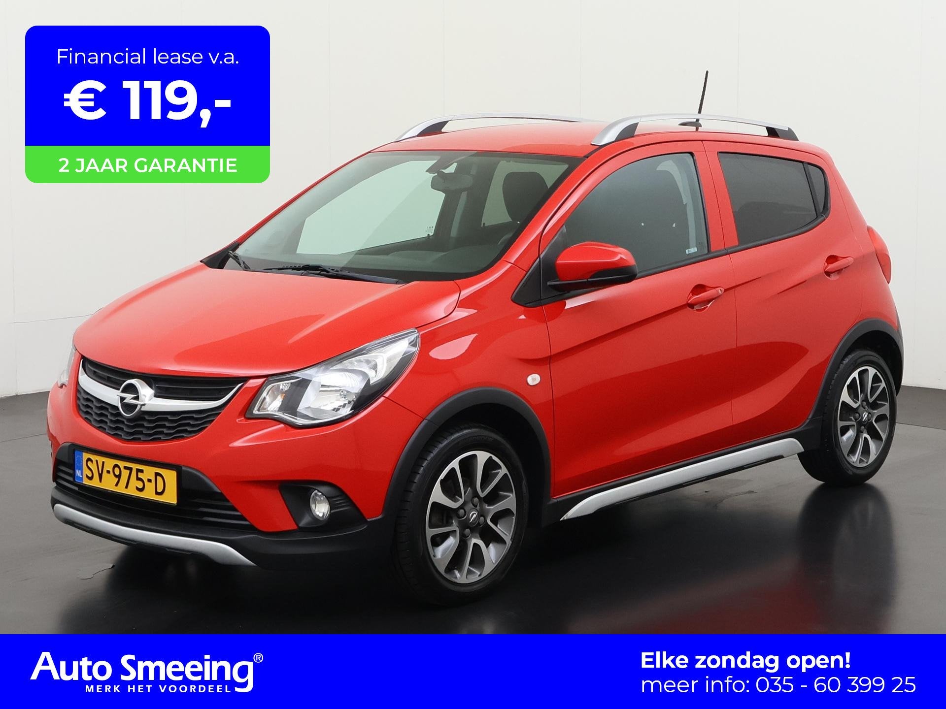 Opel KARL 1.0 Rocks Online Edition | Apple/Android Carplay |, Voorwielaandrijving, Stof, Gebruikt, 23 km/l