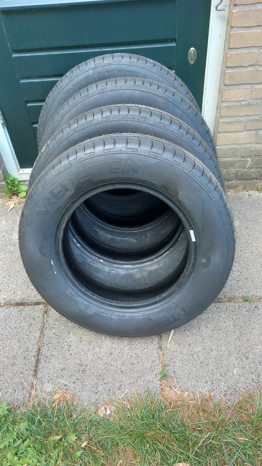 4 Vredestein T-Trac 2 banden.(bv. Volvo amazon), Ophalen, 15 inch, Nieuw, Band(en)
