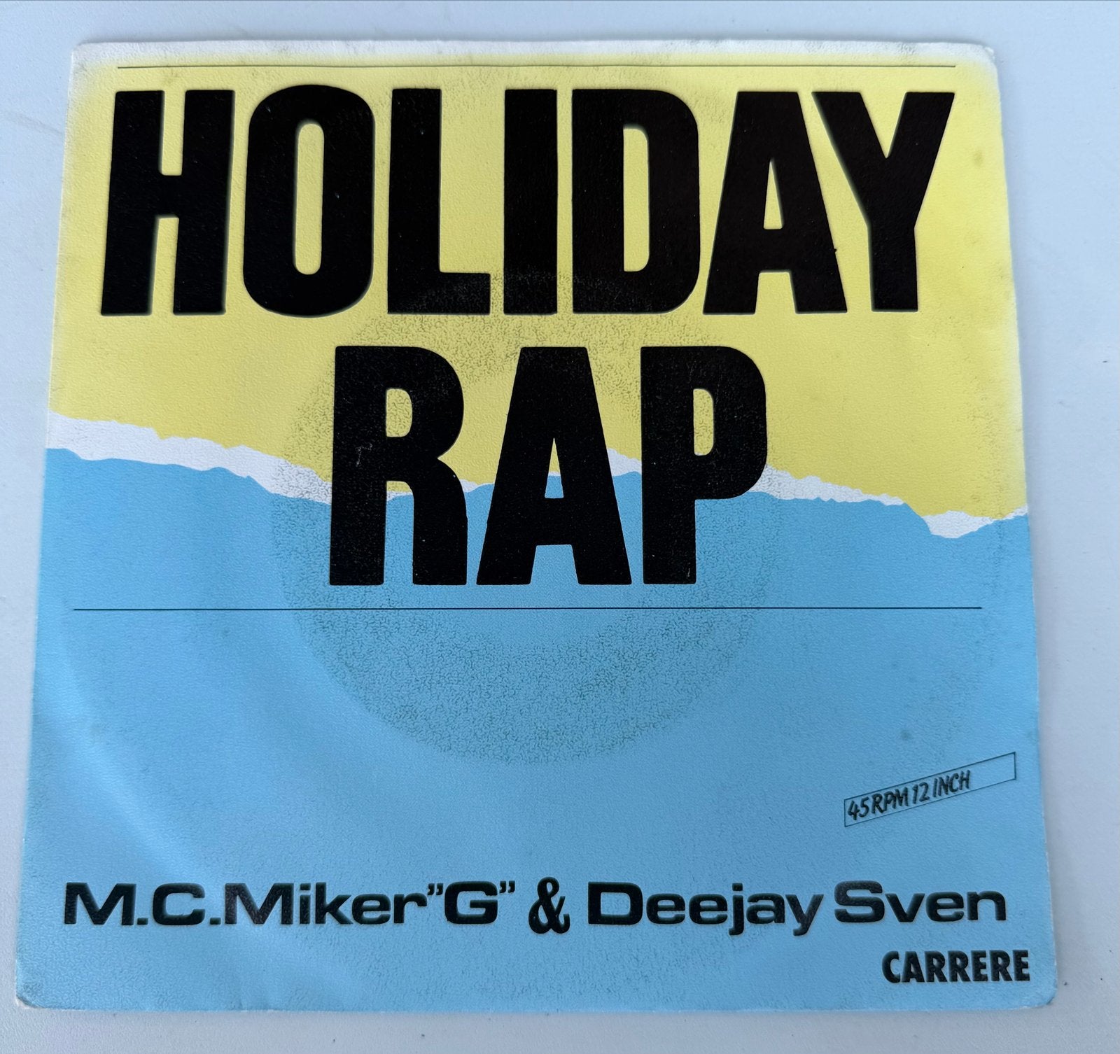 M.C. Miker "G" & Deejay Sven - Holiday Rap (Franse uitgave), Cd's en Dvd's, Ophalen, LP, Gebruikt, 7 inch