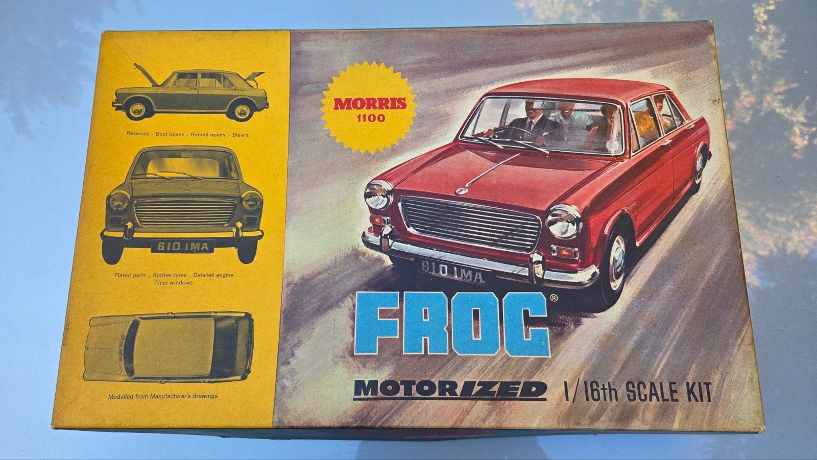 Oude model kit bouwdoos modelauto Heller Revell MPC Pyro IMC, Overige merken, Auto, Groter dan 1:32, Ophalen of Verzenden