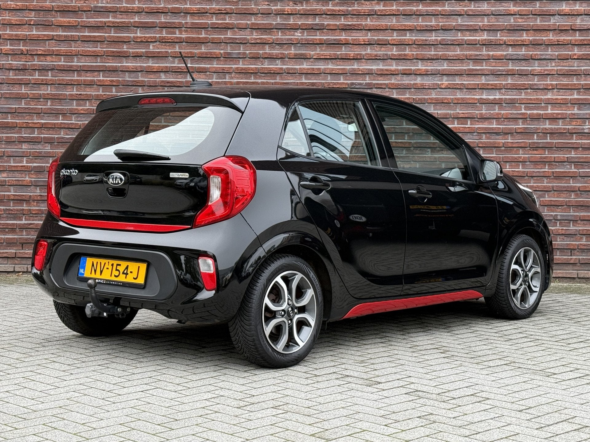 Kia Picanto 1.0 CVVT First Edition rijklaar prijs (bj 2017), Auto's, Voorwielaandrijving, Stof, Gebruikt, 24 maanden