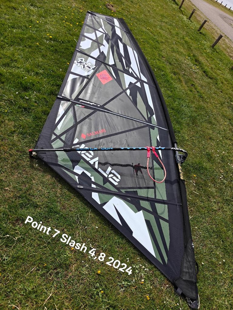 Windsurf zeilen Point 7 Slash, Watersport en Boten, Windsurfen, Gebruikt, Zeil, Minder dan 250 cm, Met draagtas, Ophalen of Verzenden