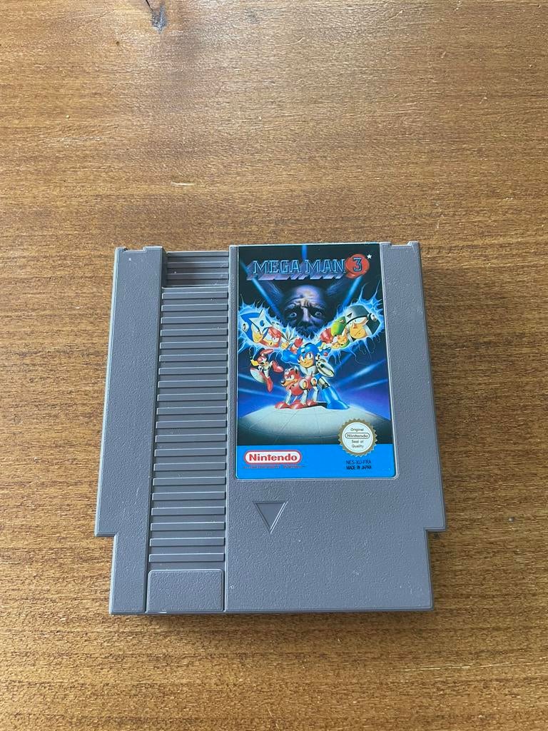 Nintendo Entertainment System Mega Man 3, Spelcomputers en Games, Games | Nintendo NES, 1 speler, Ophalen of Verzenden, Zo goed als nieuw