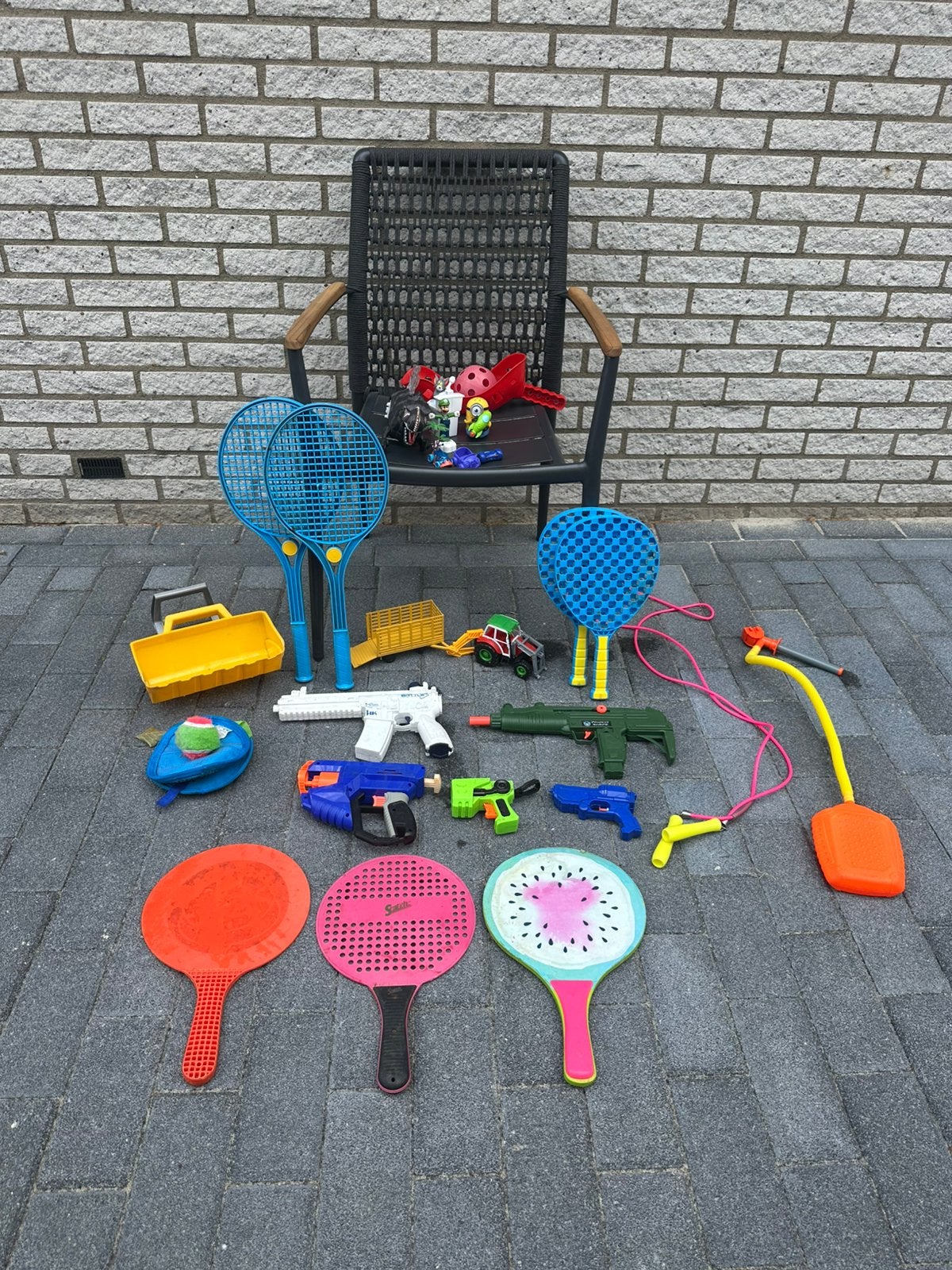 Kinderspeelgoed, nerf/waterpistolen, Kinderen en Baby's, Ophalen, Gebruikt