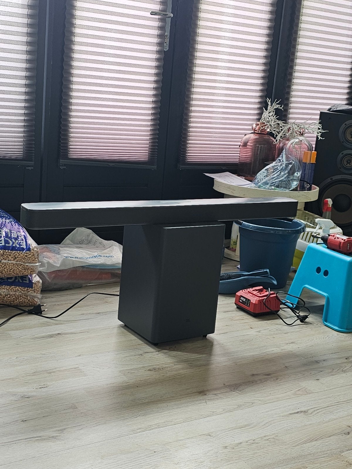 Jbl 2.1 deep bass sound bar, Ophalen, Gebruikt