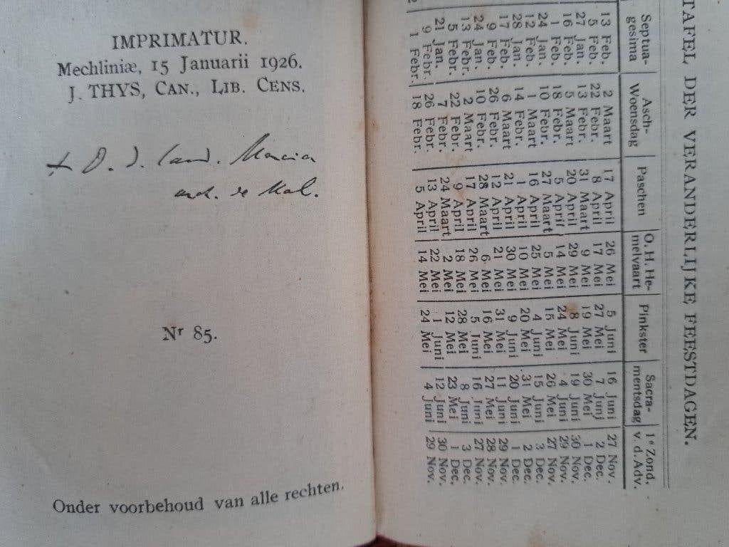 Hemels Manna – Katholiek Kerk- en Gebedenboek (1926), Ophalen of Verzenden, Gelezen, Christendom | Katholiek