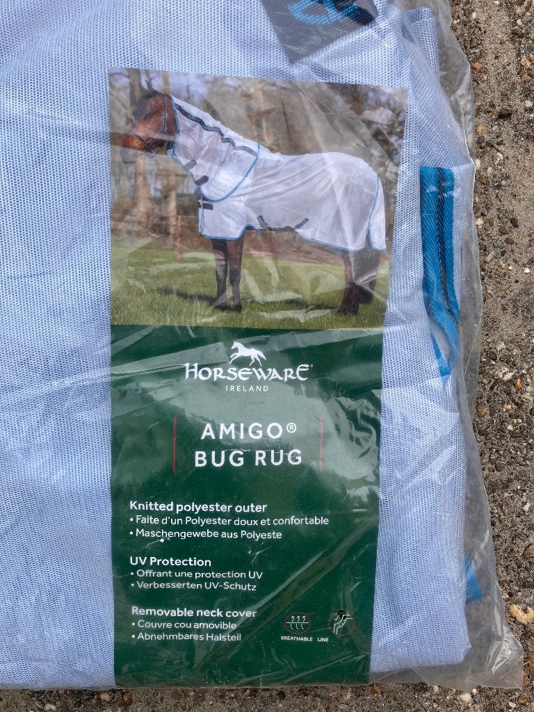 Amigo Horseware vliegendeken met hals, Dieren en Toebehoren, Full (L), Vliegendeken, Nieuw, Ophalen of Verzenden