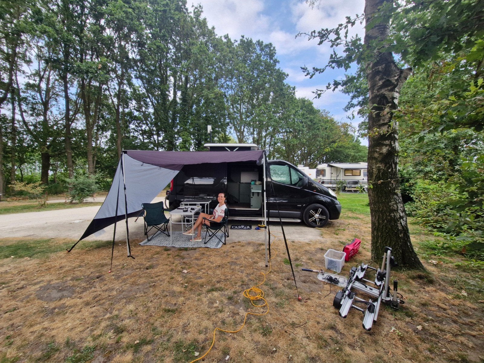Opel Vivaro Bedrijfsbus met Camper Proefopstelling, Caravans en Kamperen, Particulier